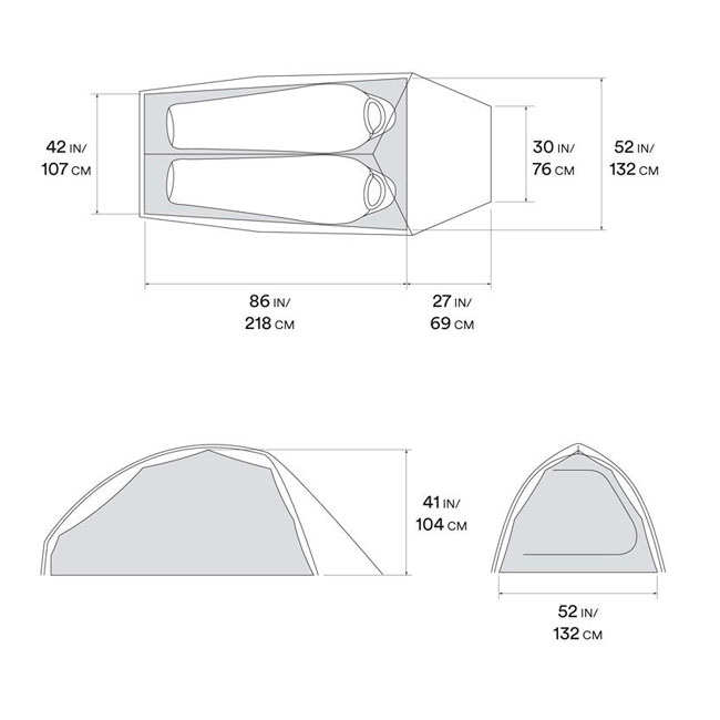 mountain hardwear  Nimbus UL 2 Tent