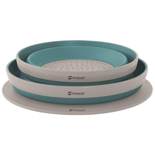  outwell Collaps Bowl & Colander Set