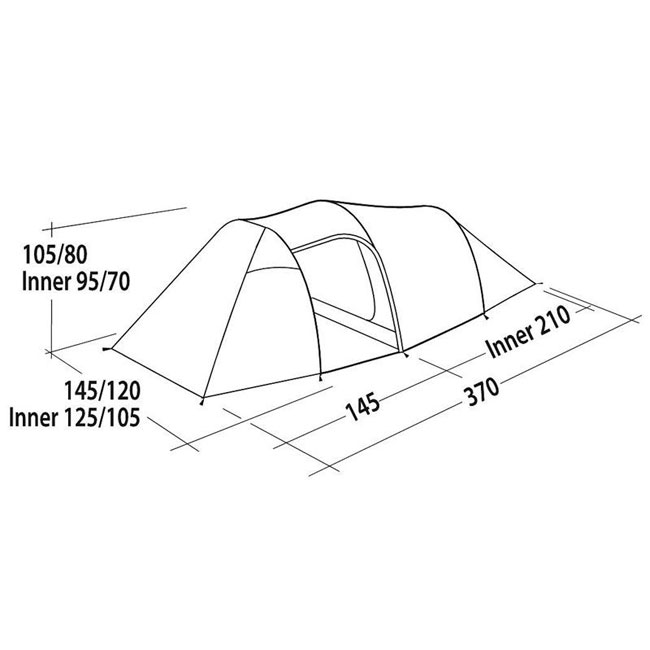 easy camp  Magnetar 200 Rustic Green Tienda