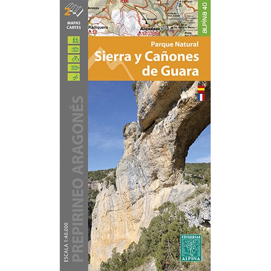  ed. alpina Sierra y Cañones de Guara 1:40000