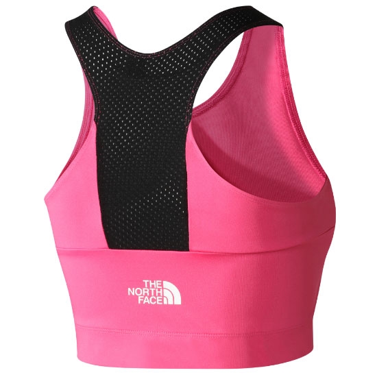 the north face  W Ma Tanklette Pink Glo-Tnf Black