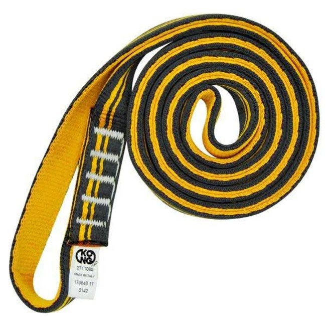 Ommeltu silmukka kong SLING-80 cm-orange