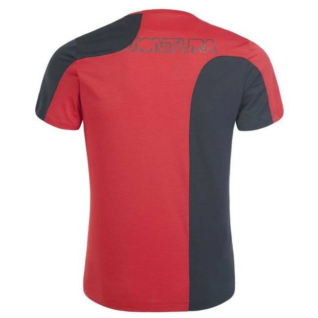 Tričko Montura Outdoor Style T-shirt Nero/rosso