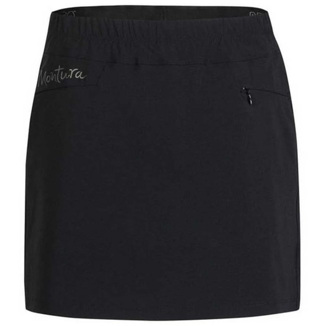 Saia Montura Stretch Sporty Skirt Woman Nero