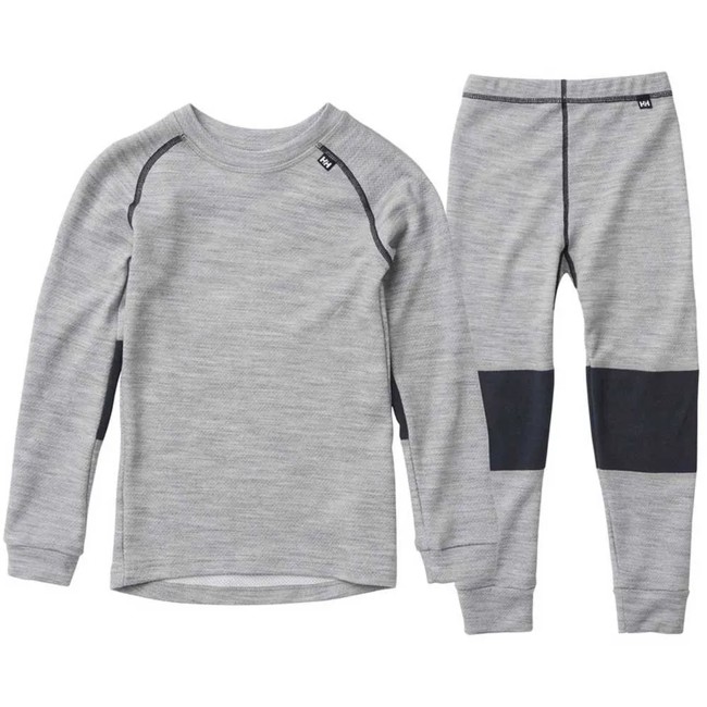 Kiegészítő helly hansen LIFA MERINO SET GREY MELANGE