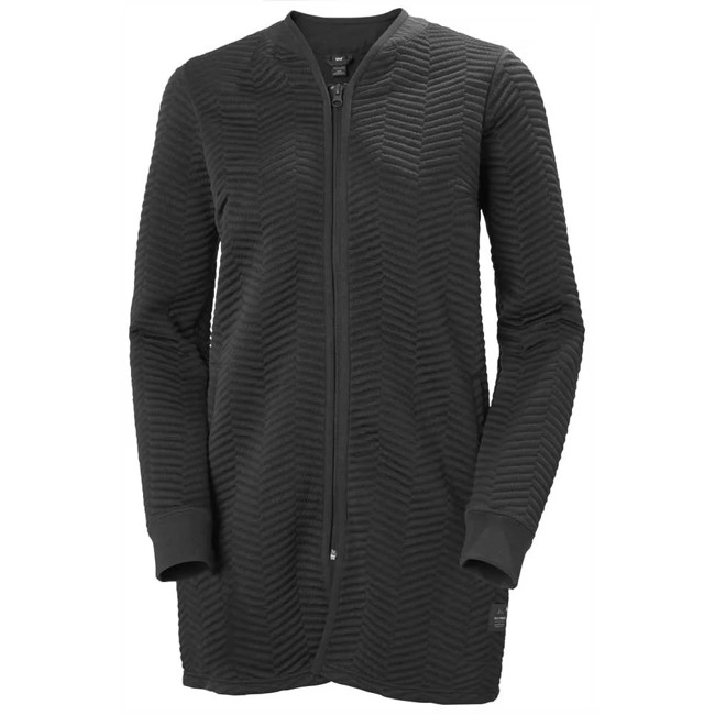 Pulóver helly hansen LILLO LONG ZIP Ebony