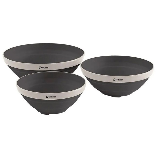 Assiette outwell COLLAPS BOWL SET Navy Night