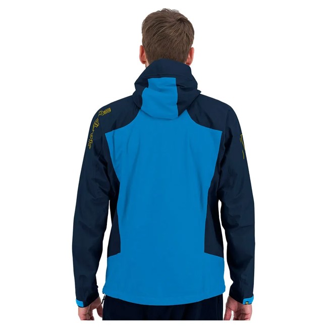 Bunda Karpos Rain Jacket Flame/tangerine Tango/bl