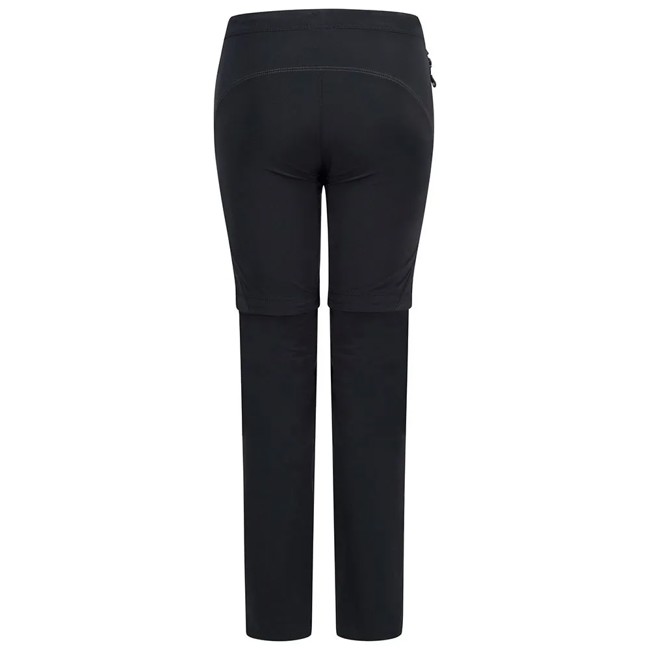 Pantalón Montura Zip Off 2 Pants Kids Nero/piombo