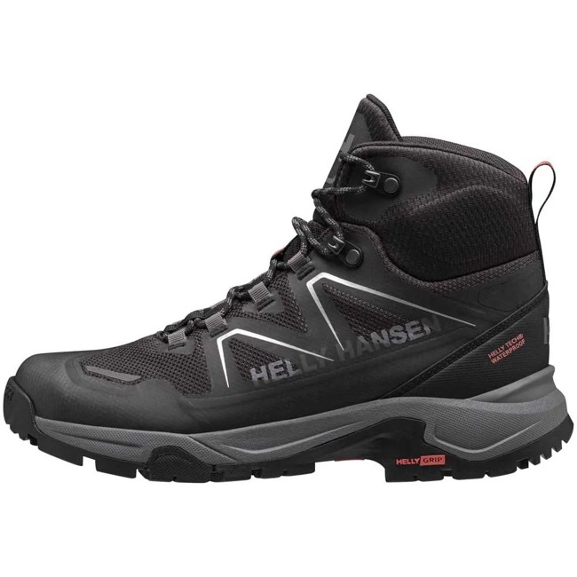 Helly Hansen Boots Cascade Mid Ht Black/bright Bloom