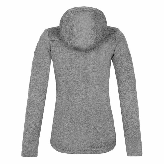 Fleece Rock Experience Berna M. Hoodie Fz W Flc Grey Melan