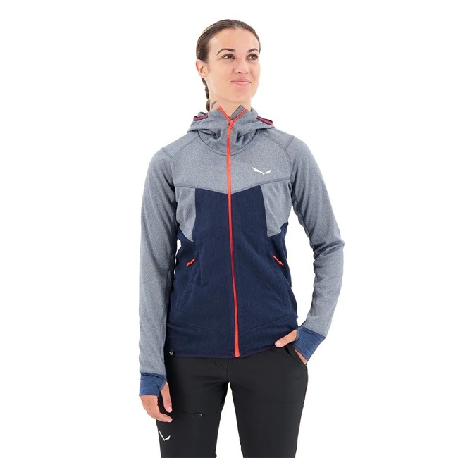 Flisinis megztinis salewa PUEZ HYBRID FZ HDY