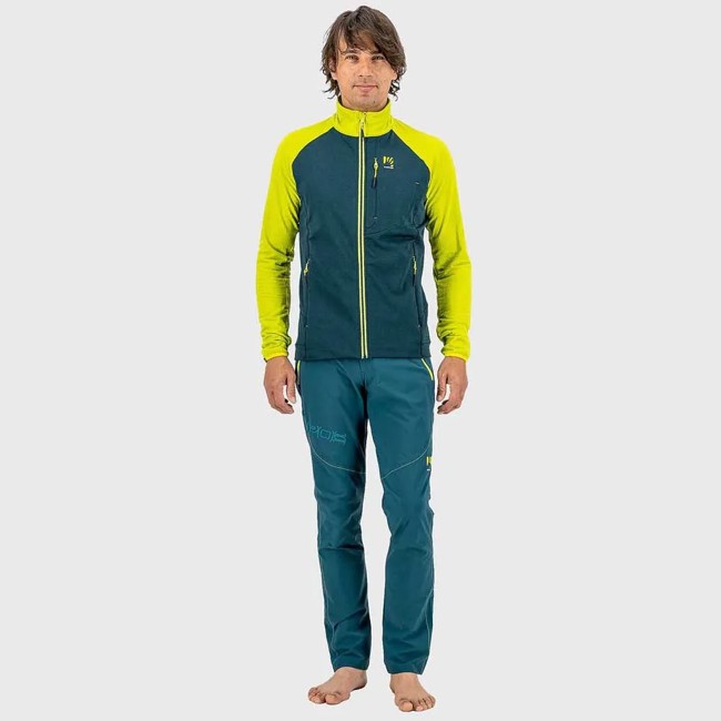 Fleece Karpos Pizzocco Evo Full-zip Fleece Refl.pond