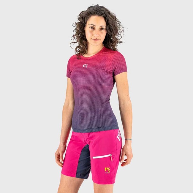 T-paita Karpos Verve Mesh W T-shirt Ombre Blue/cabaret