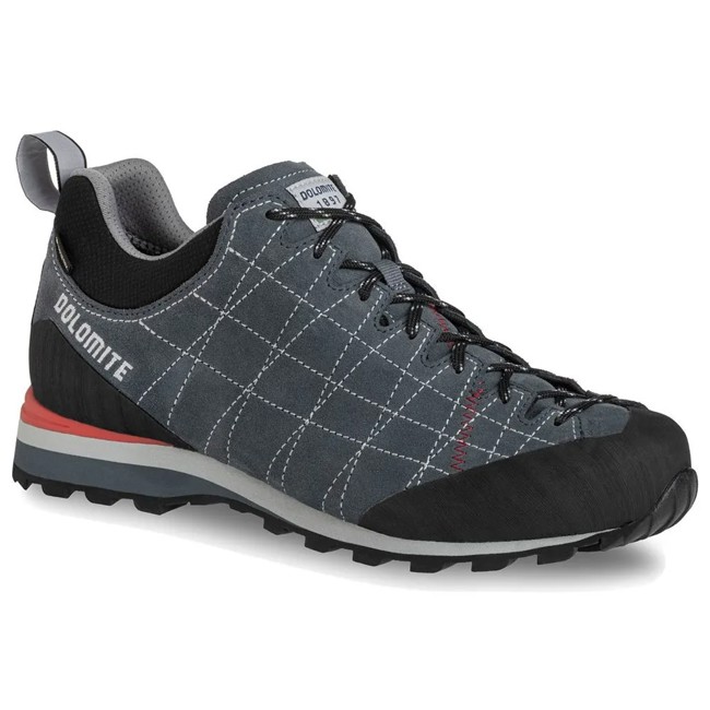 dolomite Hiking Shoes DIAGONAL GTX Storm Grey/Fiery Re
