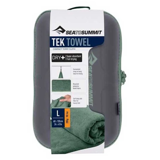 Serviette Sea To Summit Tek Xs Gris
