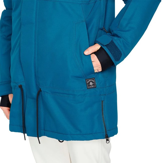 Parka Volcom Paxson 2l Tds Inf Storm Blue