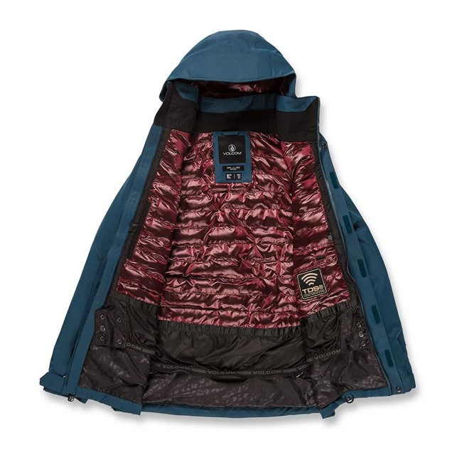 Parka Volcom Paxson 2l Tds Inf Storm Blue