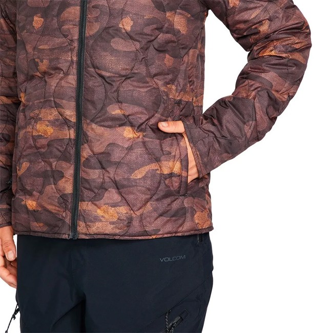 Takki Volcom Iris 3-in-1 Jacket Amethyst Sm