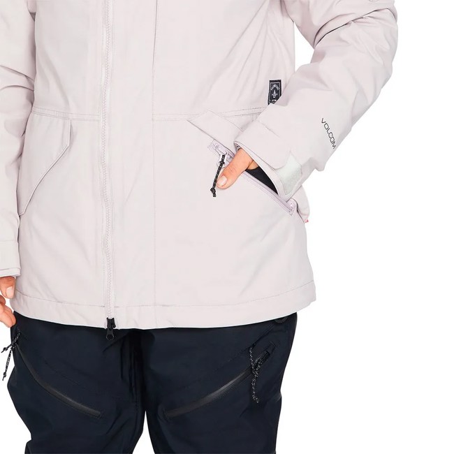 Takki Volcom Iris 3-in-1 Jacket Amethyst Sm