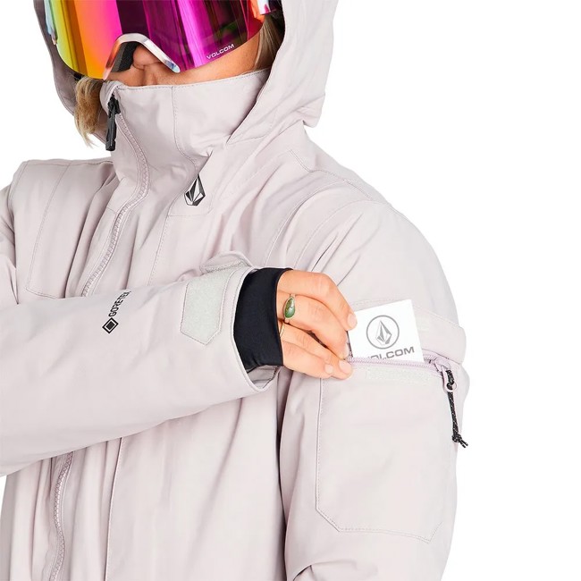 Takki Volcom Iris 3-in-1 Jacket Amethyst Sm