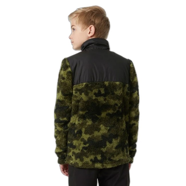 Polar helly hansen JR CHAMP 1/2 ZIP MIDLAYER Green