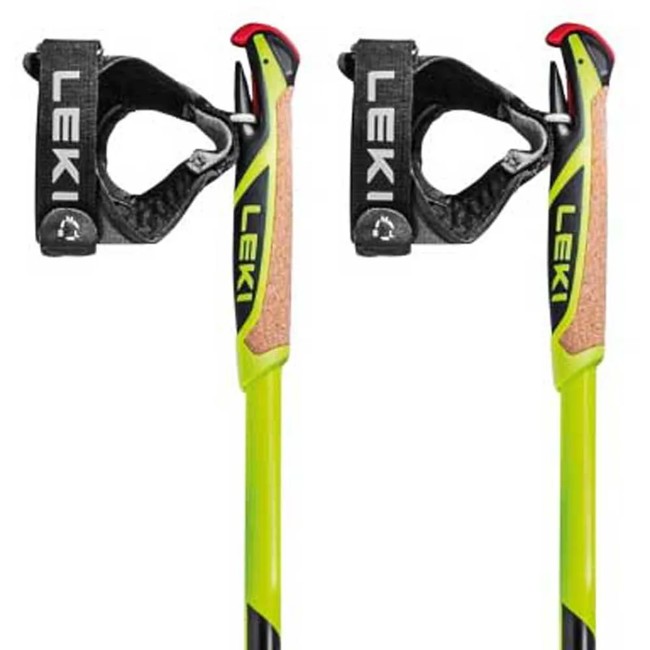 Bastones Leki Cc 450 Neonyellow-black-white