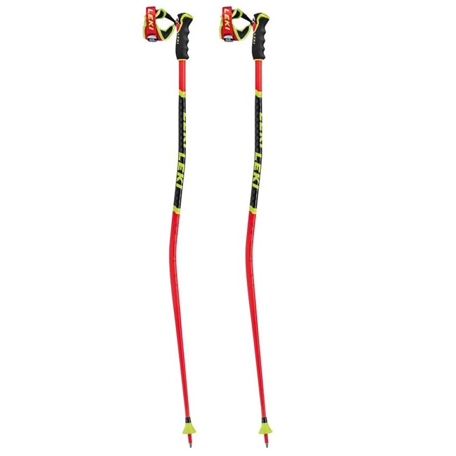 Hůlky Leki Gs 3d Bright Red-black-neonyellow