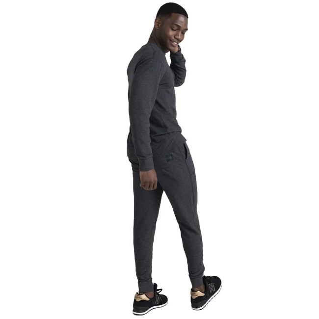 Marškinėliai Saxx Five Ls Crew Black Heather