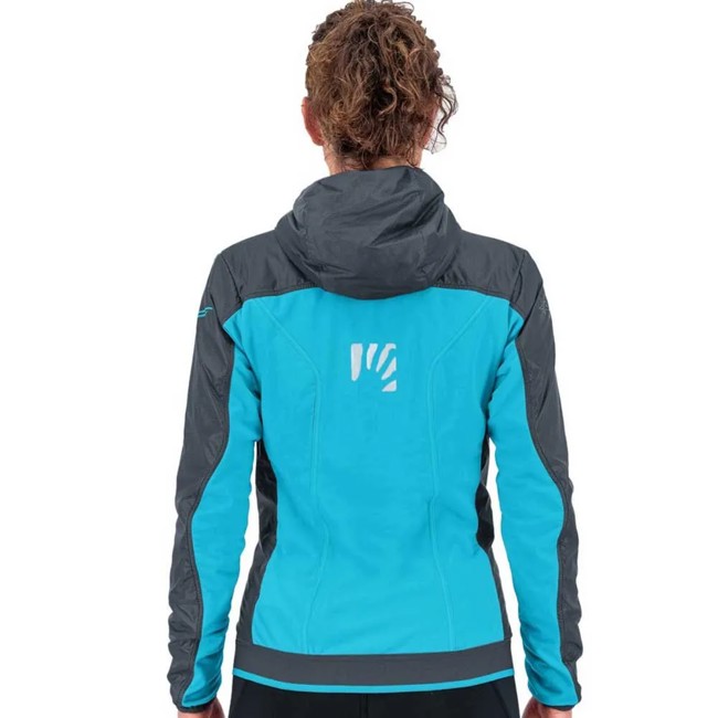 Chaqueta Karpos Federa W Jacket Dark Slate/blue Atoll