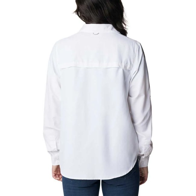 Camisa Columbia Silver Ridge 3.0 Eur Ls White
