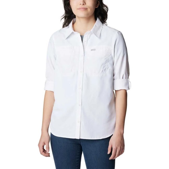 Camisa Columbia Silver Ridge 3.0 Eur Ls White