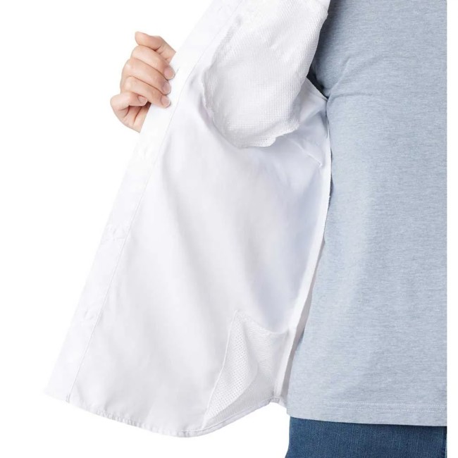 Camisa Columbia Silver Ridge 3.0 Eur Ls White