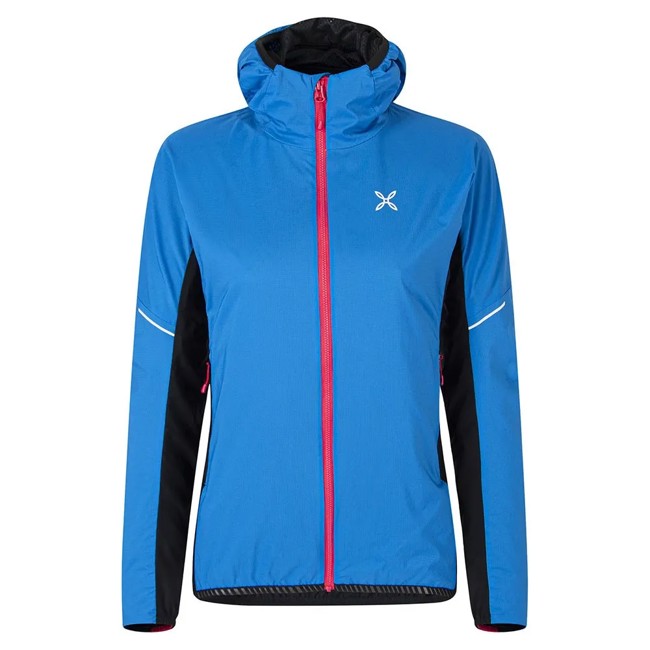 montura Jacket EIGER LIGHT WOMAN Celeste/Rosa