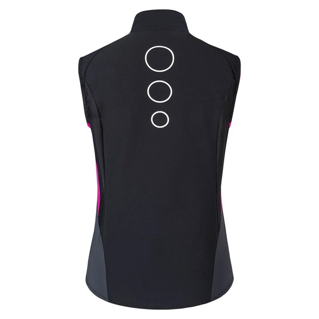 Chaleco montura FLASH SKY VEST WOMAN Nero/Intense Violet