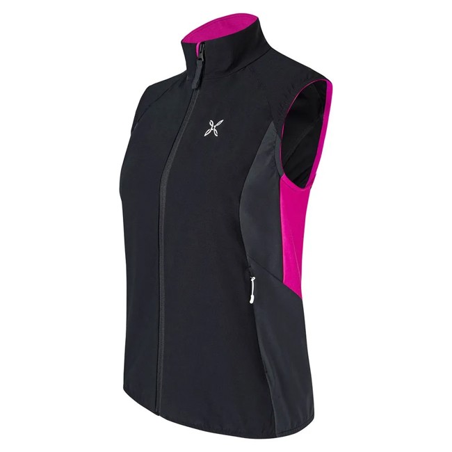Chaleco montura FLASH SKY VEST WOMAN Nero/Intense Violet