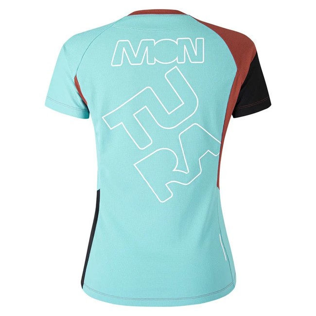 Tričko Montura Rock T-shirt Woman Tobacco/care Blue