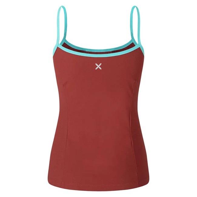 Camiseta Montura Match 2 Canotta Woman Tobacco/care