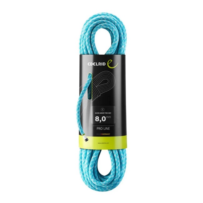 Pomocný kabel edelrid GUIDE ASSIST PRO DRY 8mm x40m Icemint
