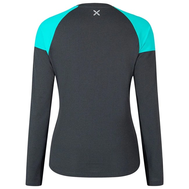 Camiseta Montura First Maglia Woman Antracite/care