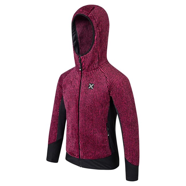 Kabát Montura Remix Fleece Jacket Kids Intense Violet