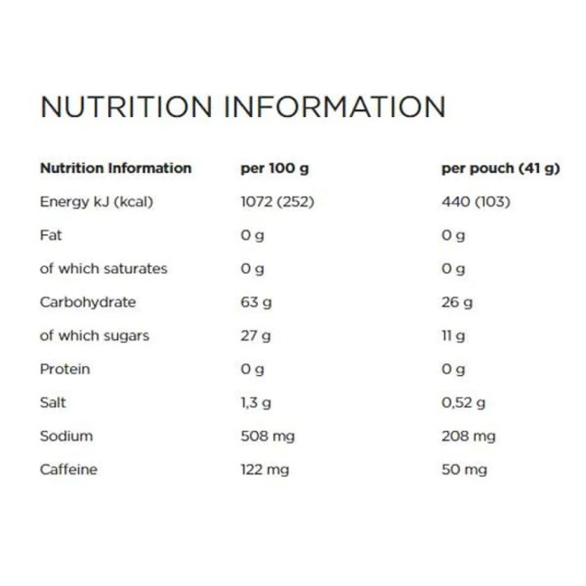 Energi-gel powerbar POWERGEL + CAFEINA GROSELLA