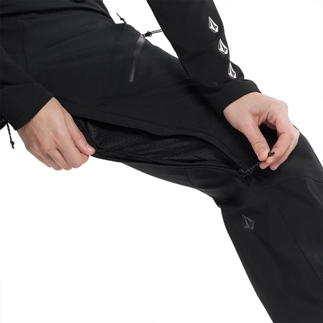 Housut Volcom Elm Stretch Gore Bib Overall Black