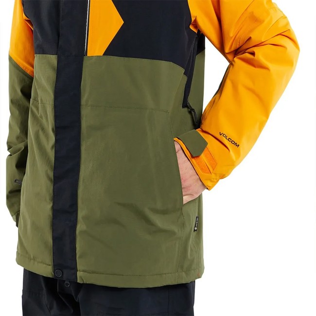 Bunda Volcom Ins Gore-tex Jkt Gold