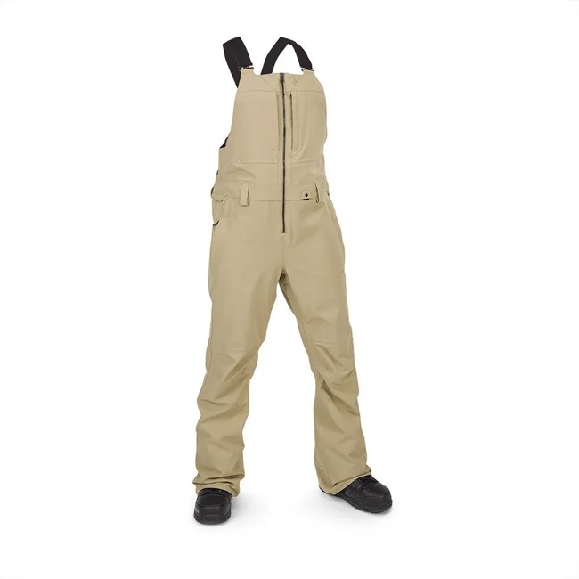 volcom One-piece Suit SWIFT BIB OVERALL Dark Khaki