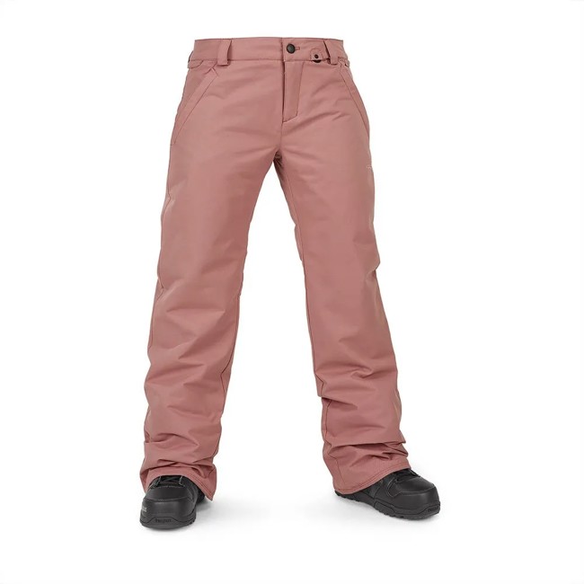 Bukser volcom FROCHICKIE INS PANT Earth Pink