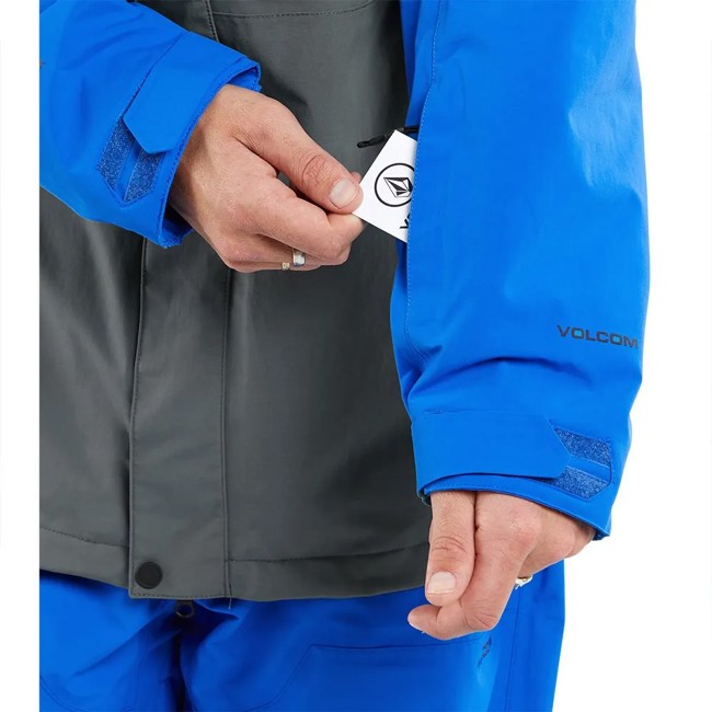 Takki Volcom L Jkt Electric Blue