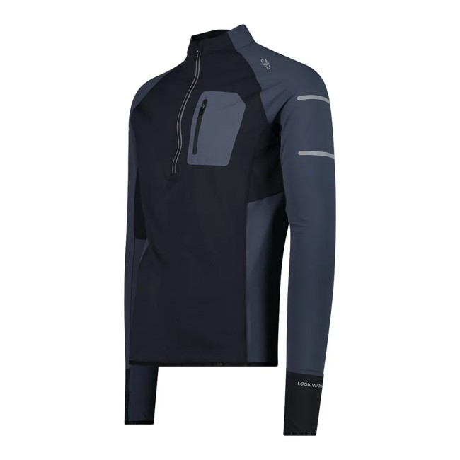 Mikina Cmp Man Sweat Titanio