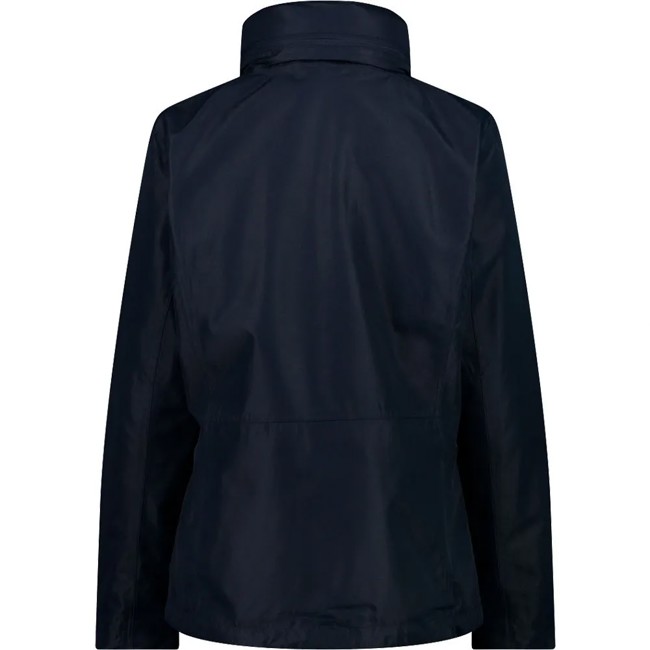 Kabát Cmp Woman Zip Hood Detachble Blue