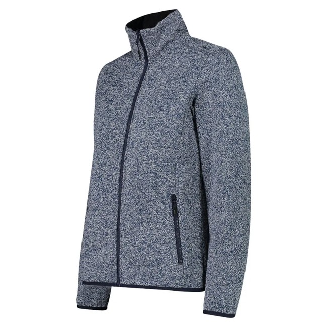 Kabát Cmp Woman Zip Hood Detachble Blue